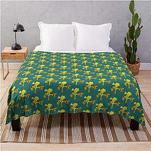 U2 Joshua Tree Gold Throw Blanket