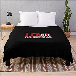 U2 Love Is Bigger Than Anything Way Throw Blanket