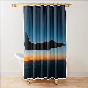 U2 Dragon Lady at Dawn Shower Curtain
