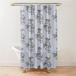 U2 The Joshua Tree Streets Shower Curtain