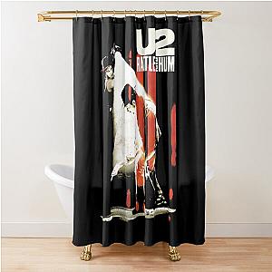 great u2 bono best u2 bono Shower Curtain