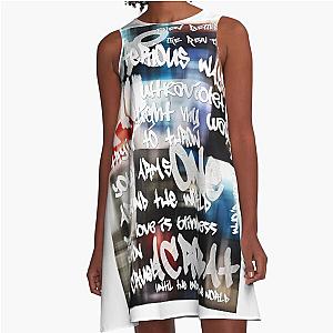 U2 Achtung Baby Graffiti A-Line Dress