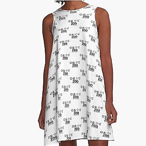 U2 - Zoo TV A-Line Dress
