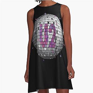 U2 Disco Ball Ultraviolet A Line Dress
