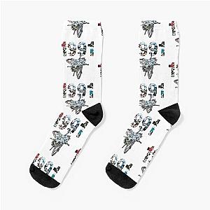 U2 the Fly 1991 Socks