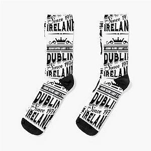 U2 Dublin Ireland Vintage Socks
