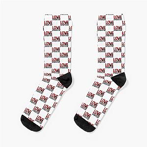 U2 Love Is Bigger Than Anything Way Socks
