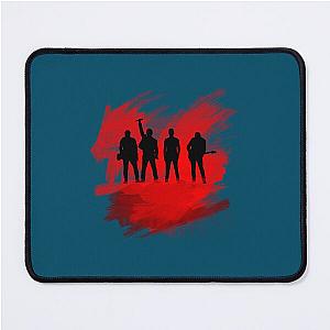 U2 Paint Silhouette Mouse Pad