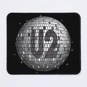 U2 Disco Ball - Mono T-Shirt Mouse Pad