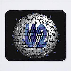 U2 Disco Ball Blue Room Mousepad