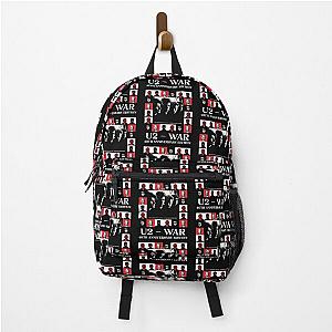 Vintage Funny Face U2 Rock band Backpack