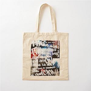 U2 Achtung Baby graffiti Cotton Tote Bag