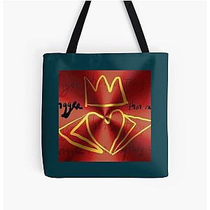 U2 Claddagh All Over Print Tote Bag