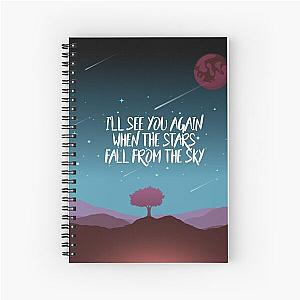 U 2 One Tree Hill Spiral Notebook