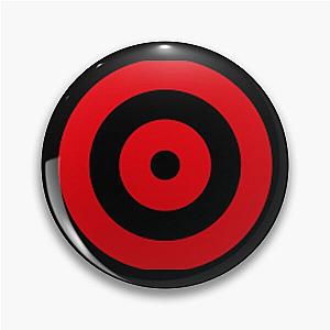 U2 Inspired Large Red Black Pin