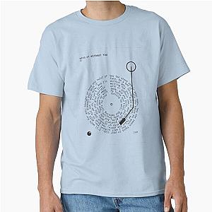 With or Without You U2 Lyrics Poster T-Shirt