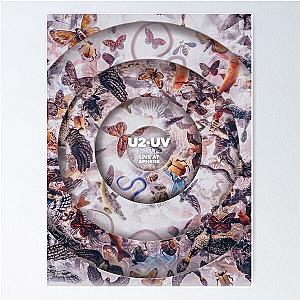 U2 Live at Sphere Creatures Poster