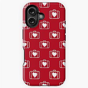 U2 Suitcase Heart Pattern iPhone Tough Case