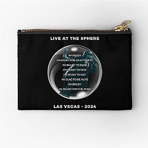 U2 2024 - LIVE SPHERE VEGAS Zipper Pouch