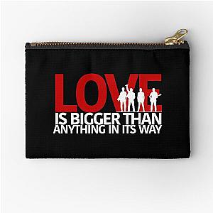 U2 Love Is Bigger Than Anything In Its Way Zipper Pouch