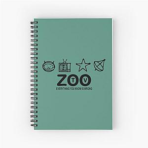 U2 - Zoo TV.   Spiral Notebook