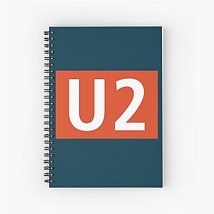 Subway line U2 (Berlin) Spiral Notebook