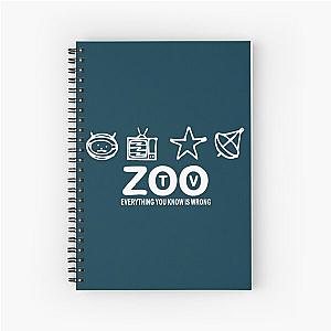 BEST SELLER - U2 - Zoo TV Merchandise Spiral Notebook