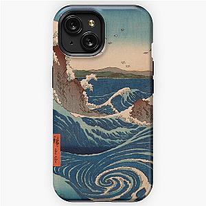 JAPAN UKIYO-E UTAGAWA HIROSHIGE WAVES iPhone Tough Case