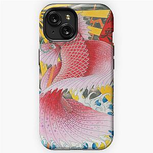 ukiyo-e betta fish  iPhone Tough Case