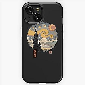 Starry Ukiyo-e Night iPhone Tough Case