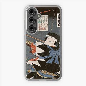 Classic vintage ukiyo-e kyudo archer Utagawa art Samsung Galaxy Soft Case