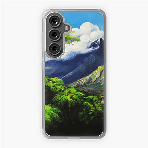 La Reunion 974, oil painting ukiyo-e style - La Reunion Lovers Samsung Galaxy Soft Case