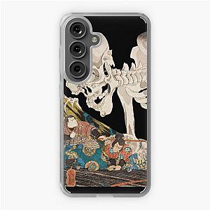 Skeleton Ghost Ukiyo-e Woodblock Print Samsung Galaxy Soft Case