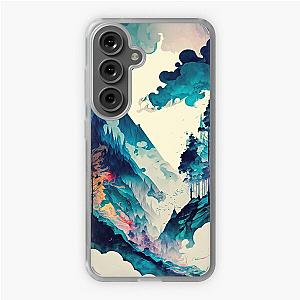 Ukiyo e style Landscape Samsung Galaxy Soft Case