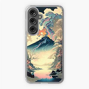 Ukiyo e style Landscape Samsung Galaxy Soft Case