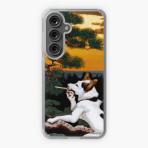 Ukiyo-e Painting of Dog Smoking Samsung Galaxy Soft Case