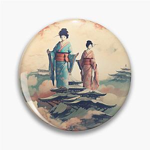 Ukiyo-e art Pin