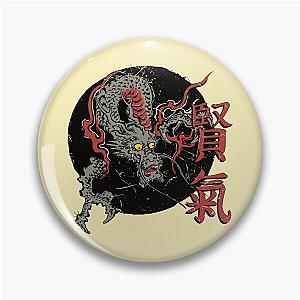 Ukiyo-E Dragon Pin