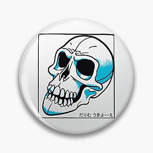 "Grim" Japanese Ukiyo-e Skull Pin