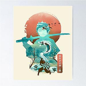 Ukiyo e Breath of Water Poster