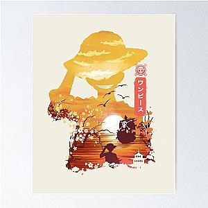 Ukiyo e King of Pirates Poster