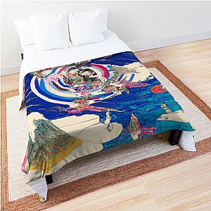 Ukiyo-e Psychedelic Comforter