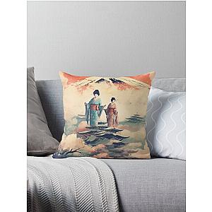 Ukiyo-e art Throw Pillow