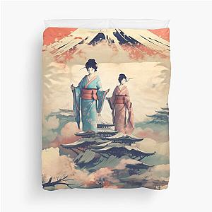 Ukiyo-e art Duvet Cover