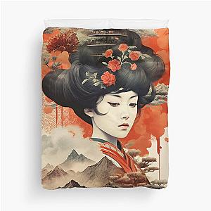 Ukiyo-e art Duvet Cover