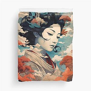 Ukiyo-e art Duvet Cover