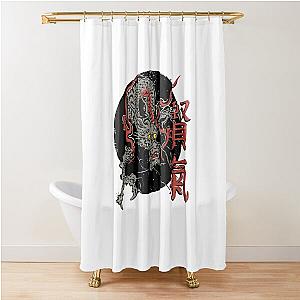 Ukiyo-E Dragon Shower Curtain