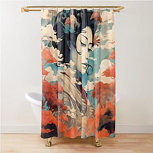 Ukiyo-e art Shower Curtain