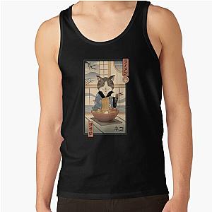 Neko Ramen Ukiyo-e Tank Top