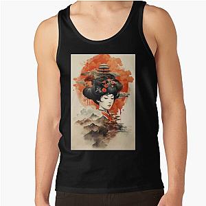 Ukiyo-e art Tank Top